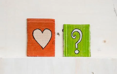 Love is? 库存照片