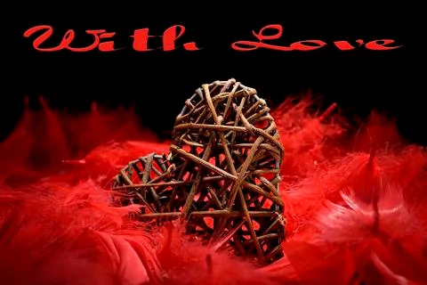 With love Foto stock