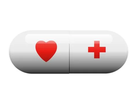 Love pill Foto stock