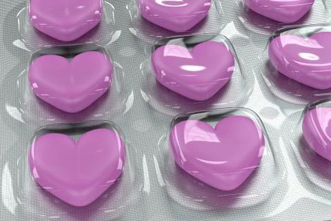 Love Pills Stock Illustration