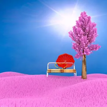 Love pink. Stock Illustration