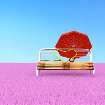 Love pink. Stock Illustration