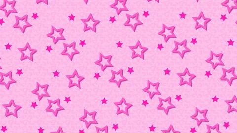 Love Pink Patterns Stock Illustration