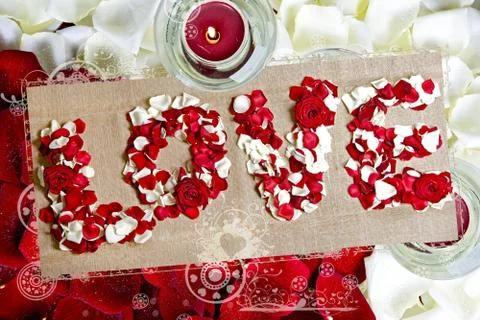Love postcard Stock Photos
