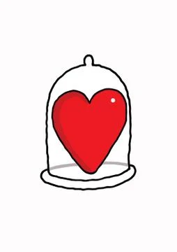 Love protection 스톡 일러스트