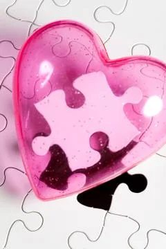 Love Puzzle Stock Photos