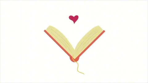 Love reading book Stock Footage 291548633