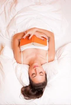 Love reading. Stock Photos
