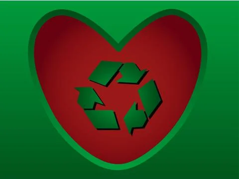 Love recycling Stock Photos