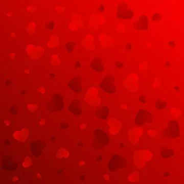 Love red background pattern design Stock Illustration