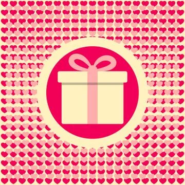 Love romantic gift Stock Illustration