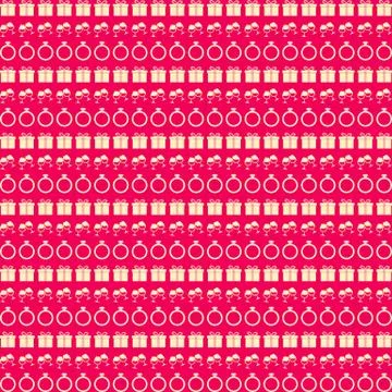 Love seamless pattern Stock Illustration