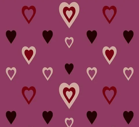 Love seamless pattern Stock Illustration