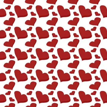 Love seamless pattern Stock Illustration