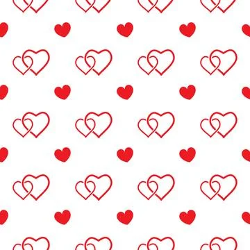 Love seamless pattern. Lovers pattern. Love pattern. Heart pattern Stock Illustration