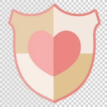 Love shield 8 스톡 일러스트