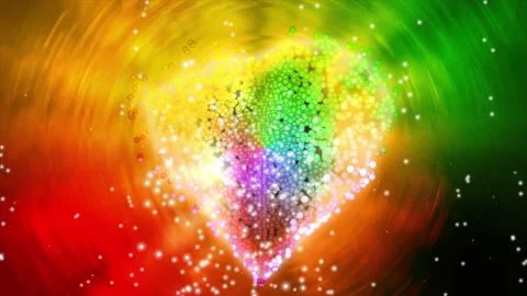 Love Sign background with Particle effect 動画素材 170633676