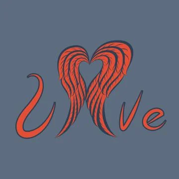LOVE sign vector Stock Illustration