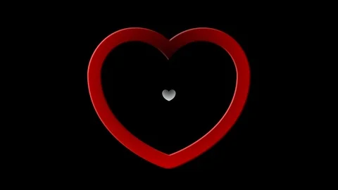 Love sign vibrate Stock Footage 94997253