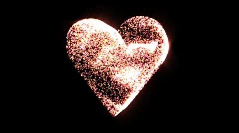 Love Sparkles (HD) Stock Footage 7154854