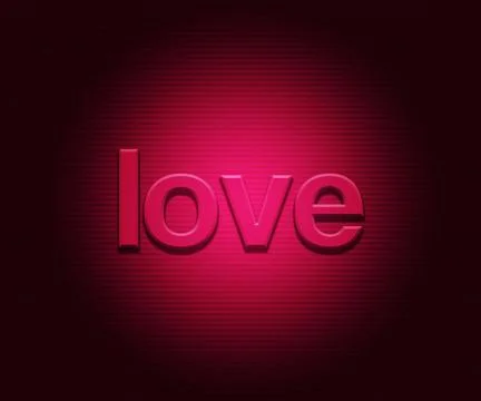 Love spotlight backdrop Stock Illustration