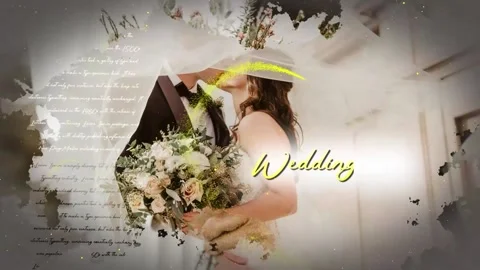 Love Story Wedding Slideshow Stock After Effects