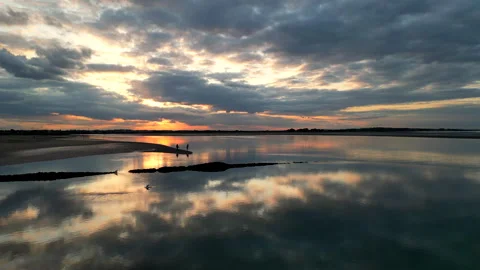 Love at sunset Stock Footage 246805257