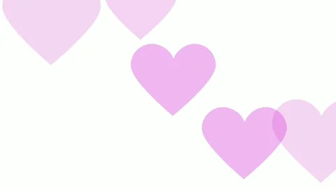 Love symbol animation Stock Footage 124658508