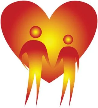 Love symbol Stock Illustration