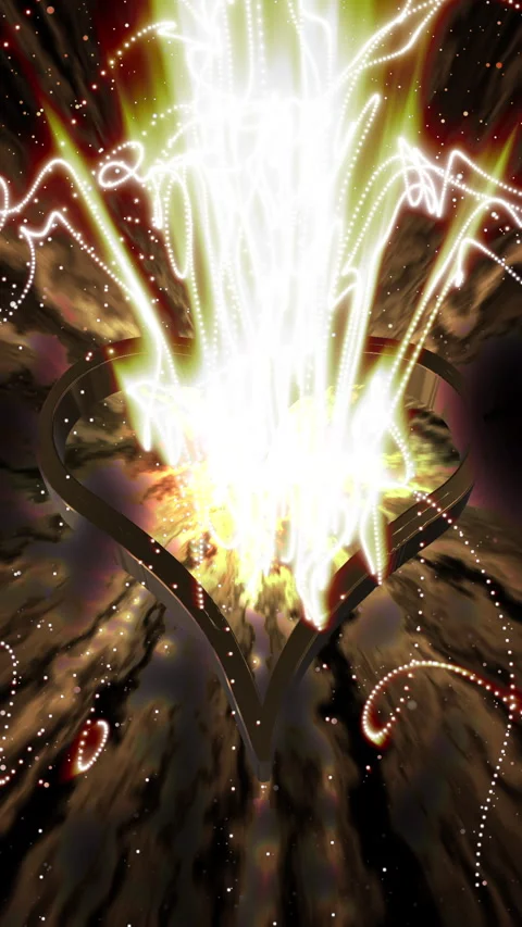 LOVE Symbol with particle explosion effect 스톡 동영상 293619003