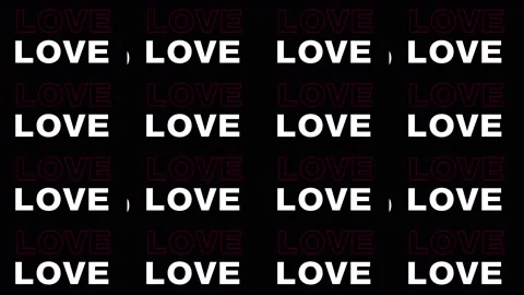 Love Text 04 Stock Footage 147328819