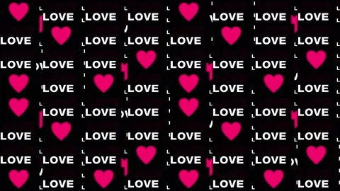 Love Text 05 Stock Footage 147342807