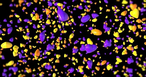 Love text animation particles Video stock 106639860