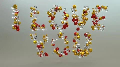 Love text Stock Footage 149692394