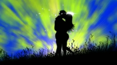 Love Theme Animation 스톡 동영상 10883520