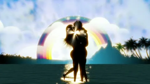 Love Theme Animation 库存影片 10886224