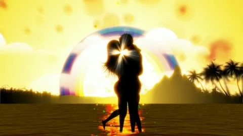 Love Theme Animation Stock Footage 10886241