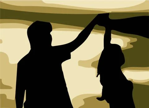 Love theme vector illustration on background Stock Illustration