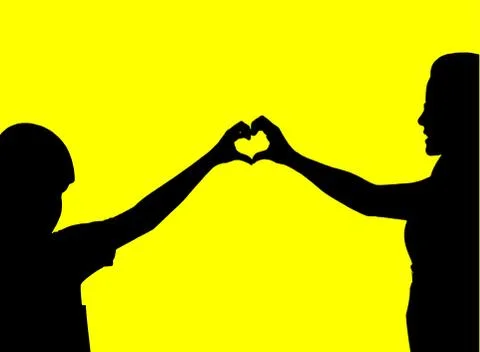 Love theme vector illustration on background Stock Illustration