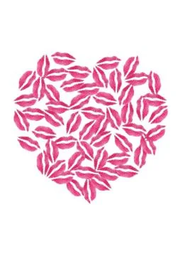 Love those lips Stock Illustration