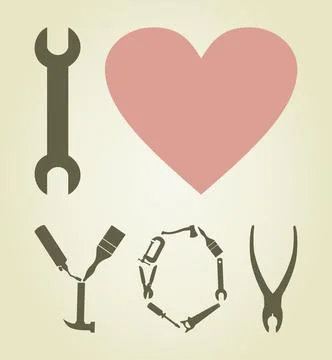 Love tool Stock Photos