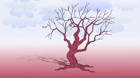 Love tree Stock Footage 974172