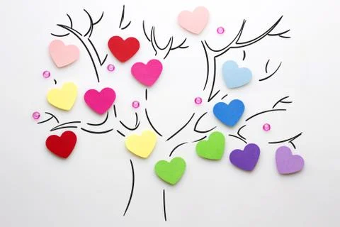 Love tree. Stock Photos