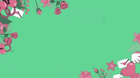 Love in valentine background Stock Footage 299973362