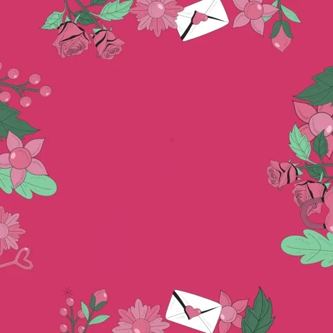 Love in valentine background Stock Footage 299974071