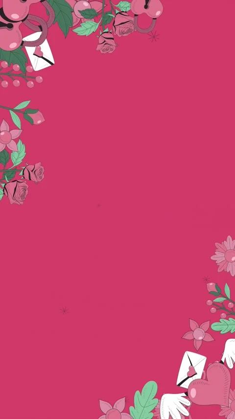 Love in valentine background Stock Footage 299974344