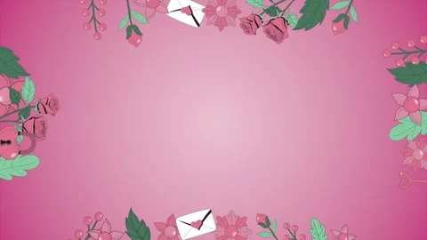 Love in valentine background Stock Footage 299974417