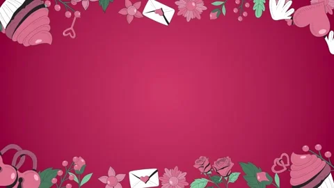 Love in valentine background Stock Footage 299974651