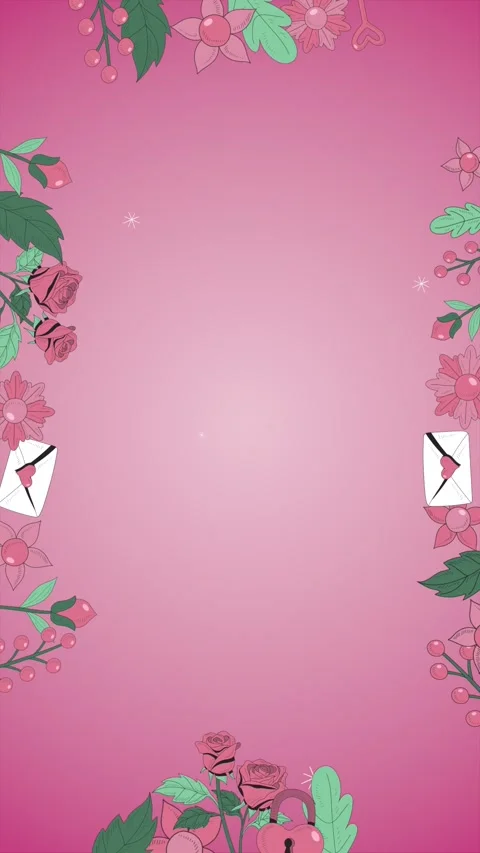 Love in valentine background Stock Footage 299975015