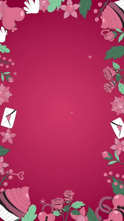 Love in valentine background Stock Footage 299975161